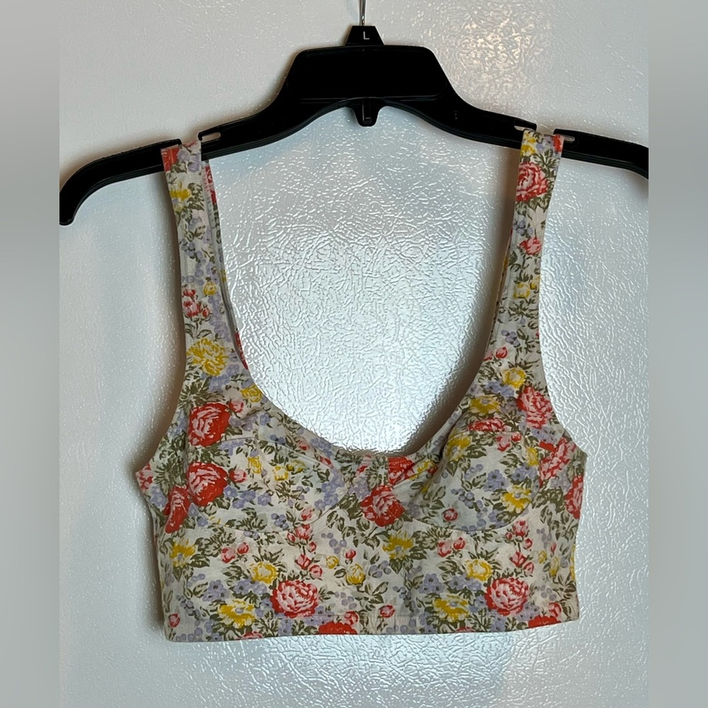 Floral Soft Bra size Medium